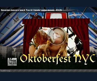HSV Bavaria on Fox & Friends, Oktoberfest NYC 2012